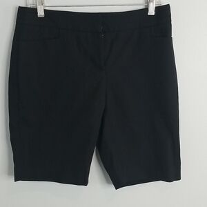 APT 9 black bermuda shorts modern fit 6